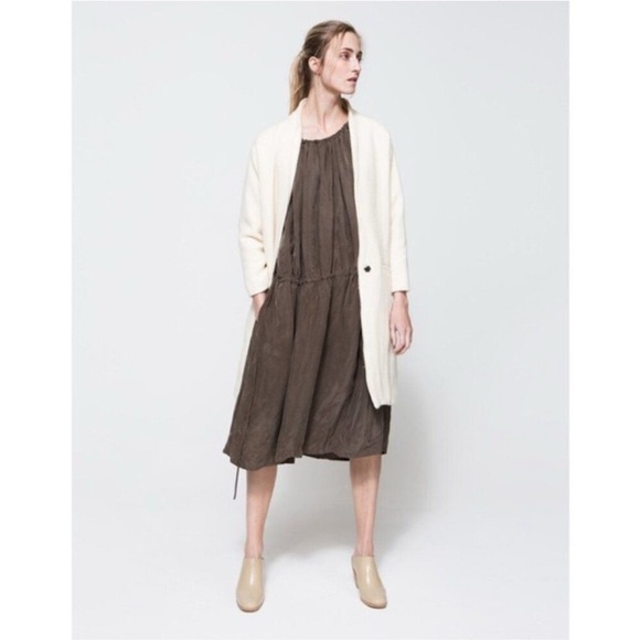 object without meaning Dresses & Skirts - Elegant Brown Sleeveless Dress